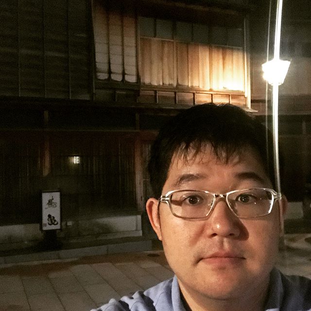 夜の東山・主計町へちょっとお使い使いに。飲みに来たいね〜