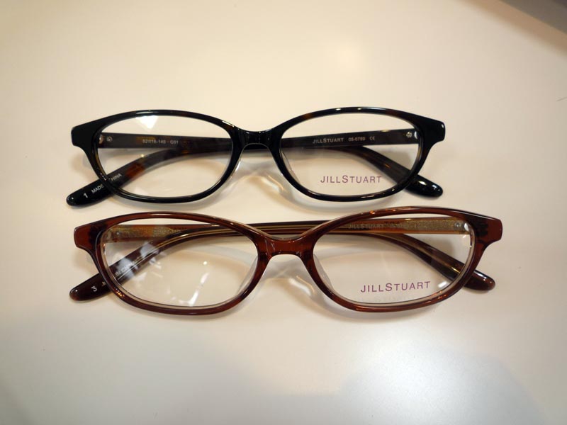 ジルスチュアート」秋の新作メガネフレーム | 石川県金沢市の太陽めがね～SS級認定眼鏡士と認定補聴器技能者が視生活のアドバイザーとして快適なメガネ をお作りします
