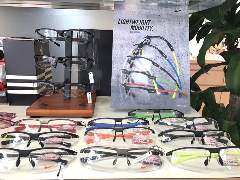 NIKE ナイキ | 石川県金沢市の太陽めがね～1級眼鏡作製技能士と認定